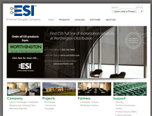 Tablet Screenshot of elec-solutions.com